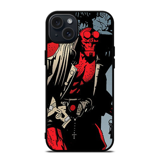 HELLBOY CARTOON iPhone 15 Plus Case Cover