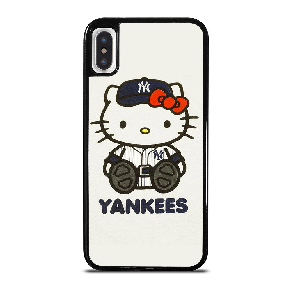 HELLO KITTY NEW YORK YANKEES 1 iPhone X / XS Case Cover