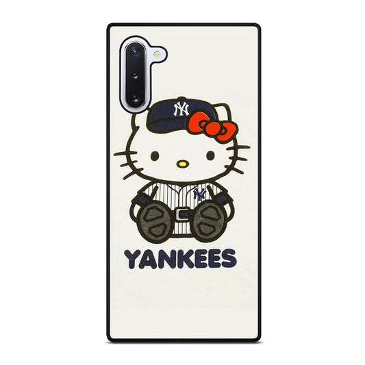 HELLO KITTY NEW YORK YANKEES 1 Samsung Galaxy Note 10 Case Cover