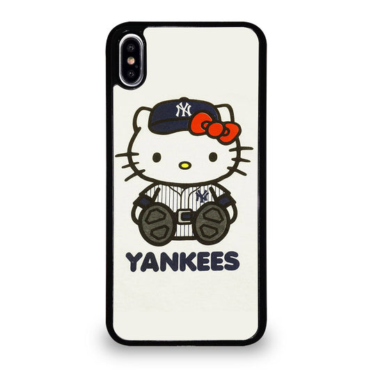 HELLO KITTY NEW YORK YANKEES 1 iPhone XS Max Case Cover