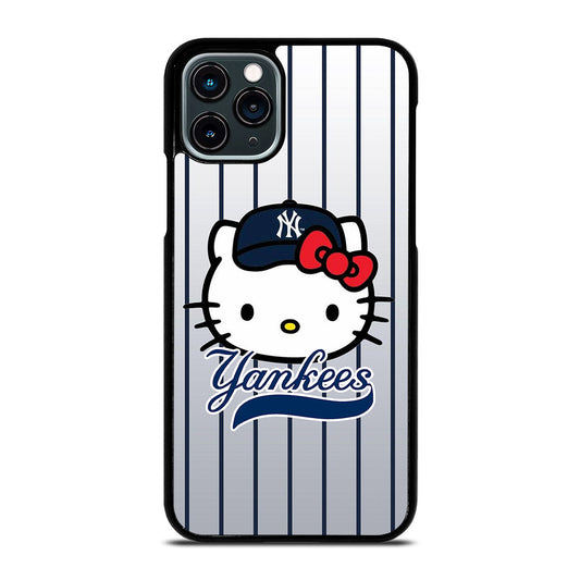 HELLO KITTY NEW YORK YANKEES 2 iPhone 11 Pro Case Cover