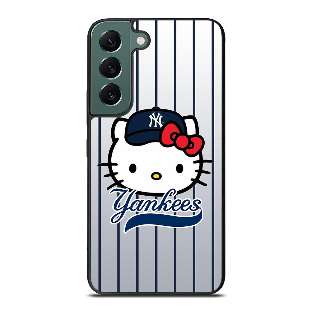 HELLO KITTY NEW YORK YANKEES 2 Samsung Galaxy S22 Case Cover