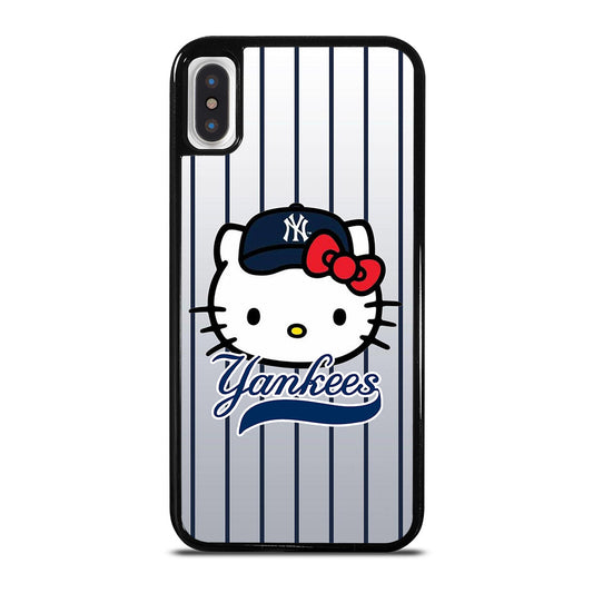 HELLO KITTY NEW YORK YANKEES 2 iPhone X / XS Case Cover