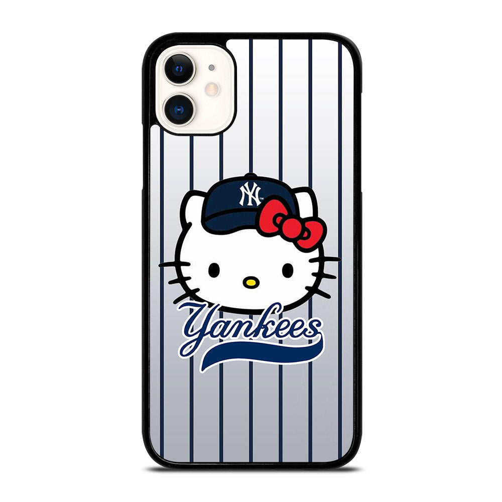 HELLO KITTY NEW YORK YANKEES 2 iPhone 11 Case Cover