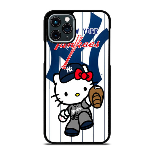 HELLO KITTY NEW YORK YANKEES 3 iPhone 11 Pro Case Cover
