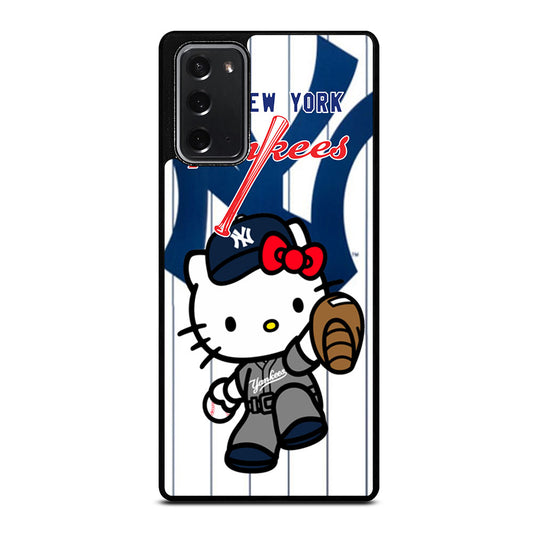 HELLO KITTY NEW YORK YANKEES 3 Samsung Galaxy Note 20 Case Cover