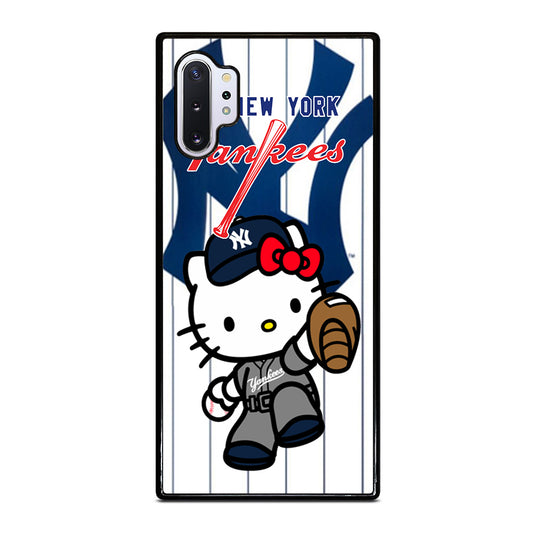 HELLO KITTY NEW YORK YANKEES 3 Samsung Galaxy Note 10 Plus Case Cover