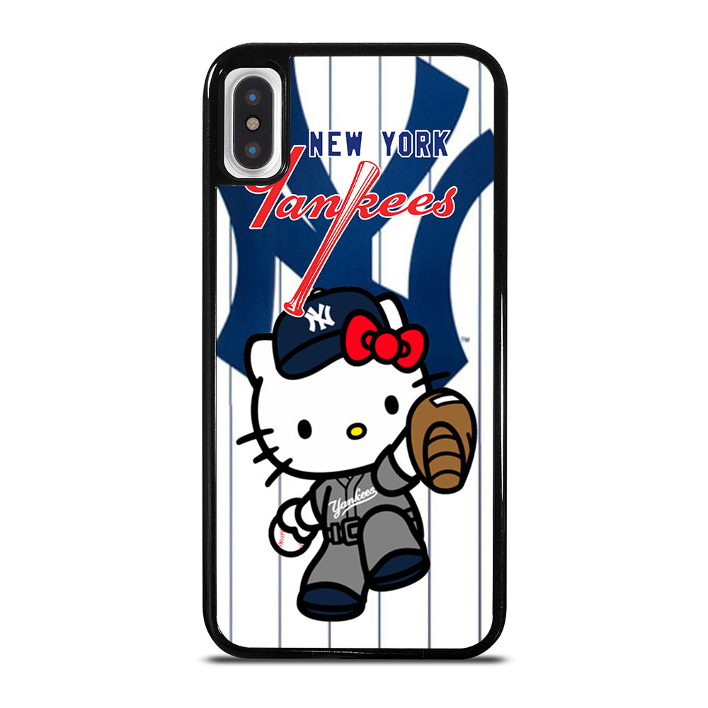 HELLO KITTY NEW YORK YANKEES 3 iPhone X / XS Case Cover