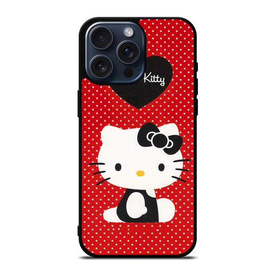 HELLO KITTY CUTE 2 iPhone 15 Pro Max Case Cover