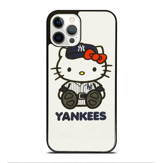 HELLO KITTY NEW YORK YANKEES 1 iPhone 12 Pro Case Cover