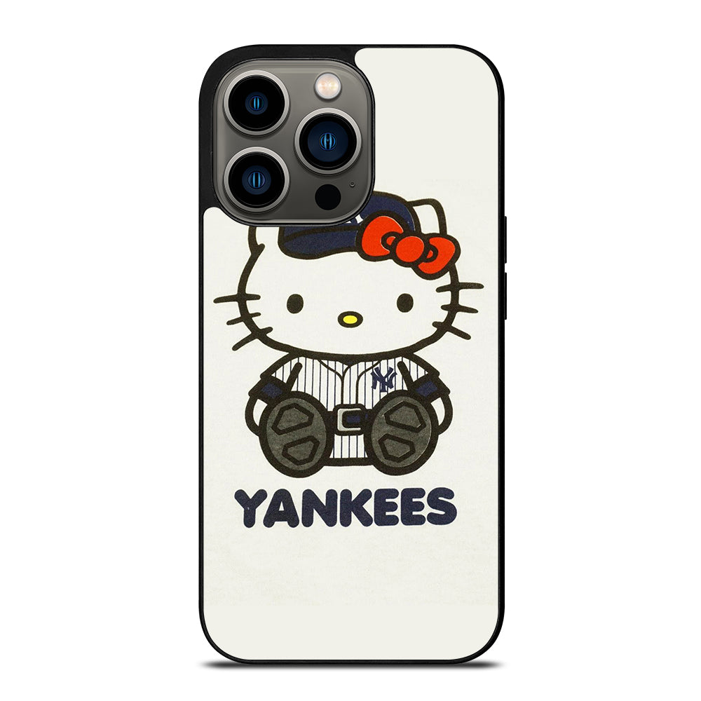 HELLO KITTY NEW YORK YANKEES 1 iPhone 13 Pro Case Cover