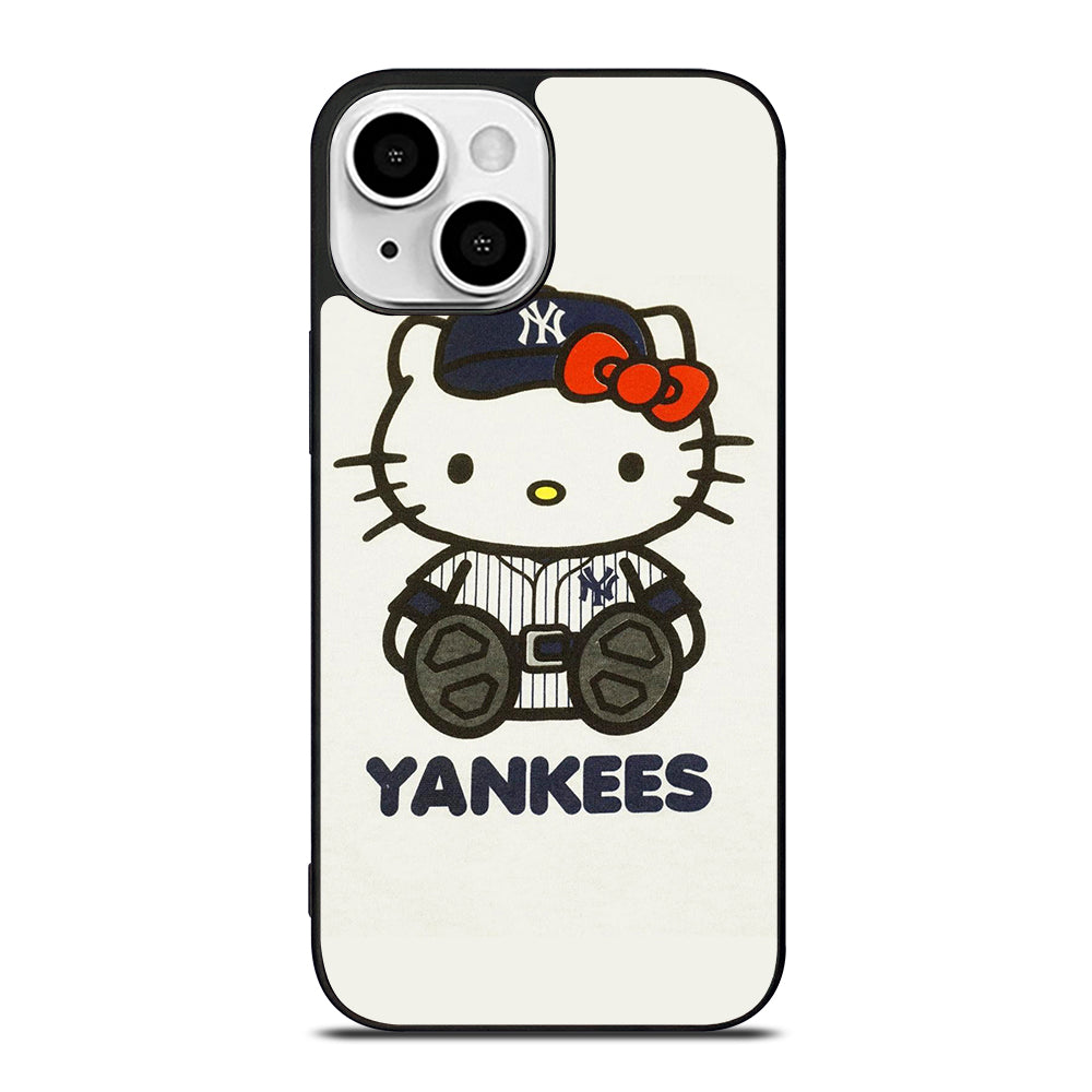 HELLO KITTY NEW YORK YANKEES 1 iPhone 13 Mini Case Cover