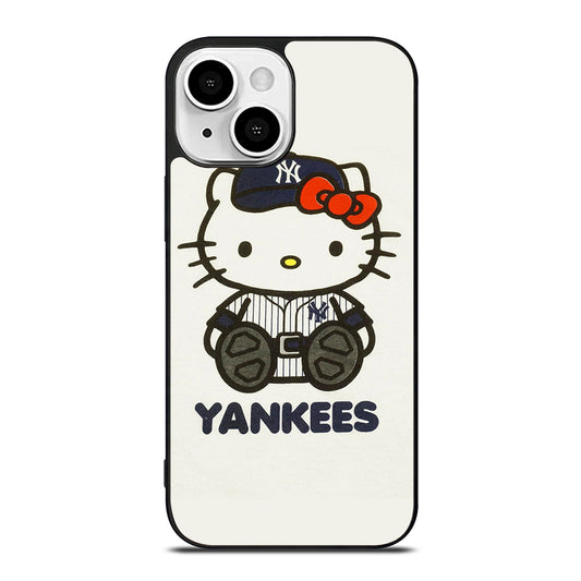 HELLO KITTY NEW YORK YANKEES 1 iPhone 13 Mini Case Cover
