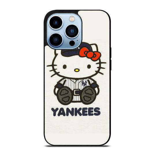 HELLO KITTY NEW YORK YANKEES 1 iPhone 13 Pro Max Case Cover