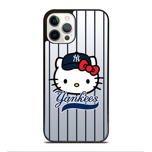 HELLO KITTY NEW YORK YANKEES 2 iPhone 12 Pro Case Cover