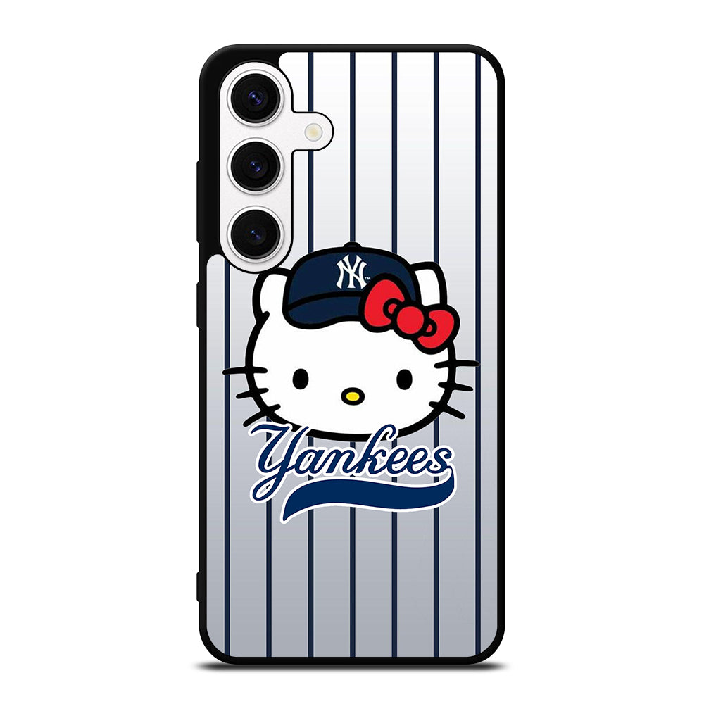 HELLO KITTY NEW YORK YANKEES 2 Samsung Galaxy S24 Case Cover