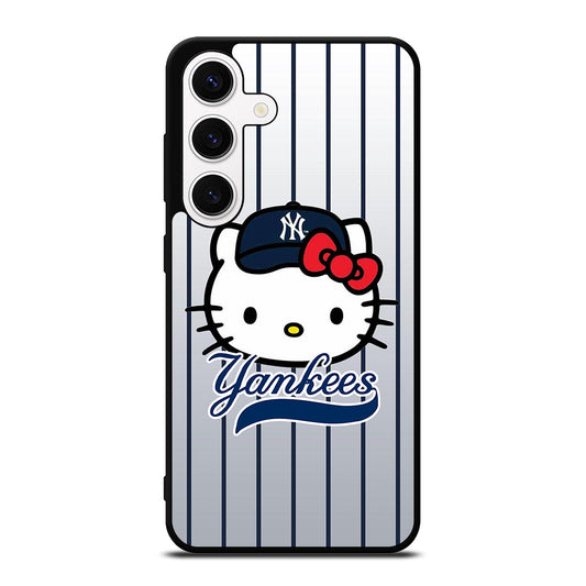 HELLO KITTY NEW YORK YANKEES 2 Samsung Galaxy S24 Case Cover