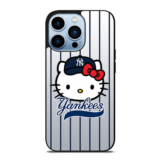 HELLO KITTY NEW YORK YANKEES 2 iPhone 13 Pro Max Case Cover