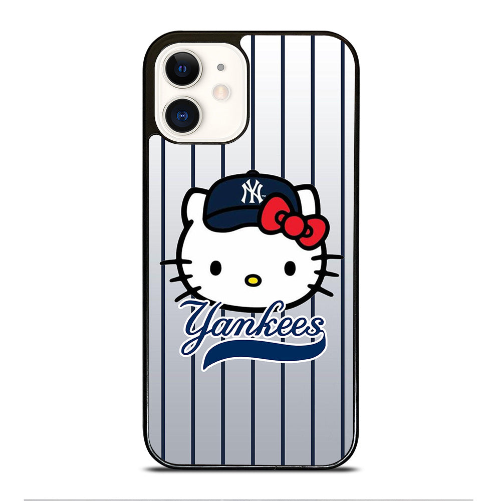 HELLO KITTY NEW YORK YANKEES 2 iPhone 12 Case Cover