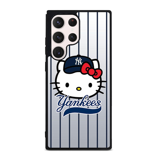 HELLO KITTY NEW YORK YANKEES 2 Samsung Galaxy S23 Ultra Case Cover