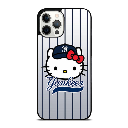 HELLO KITTY NEW YORK YANKEES 2 iPhone 12 Pro Max Case Cover