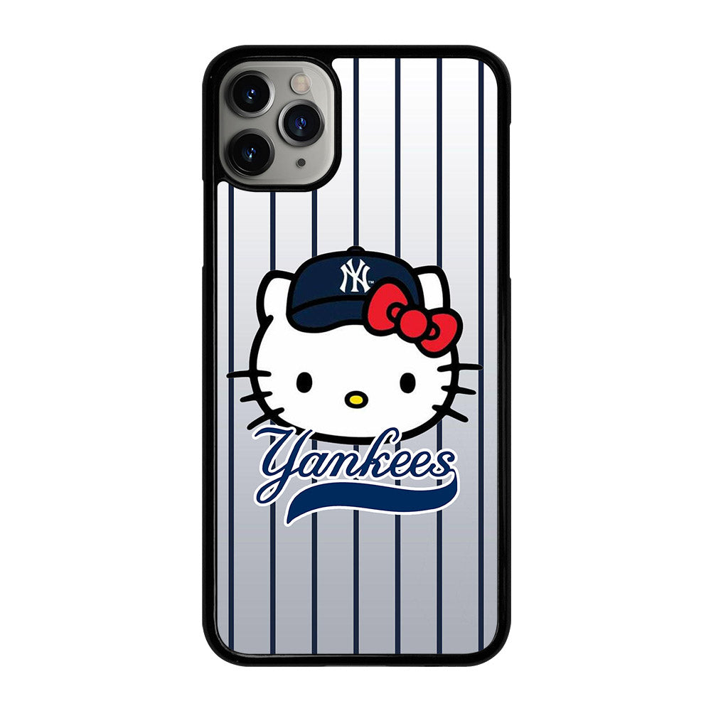 HELLO KITTY NEW YORK YANKEES 2 iPhone 11 Pro Max Case Cover