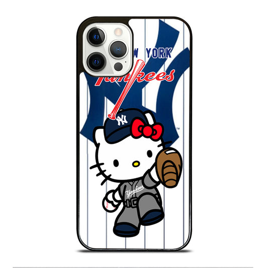 HELLO KITTY NEW YORK YANKEES 3 iPhone 12 Pro Case Cover