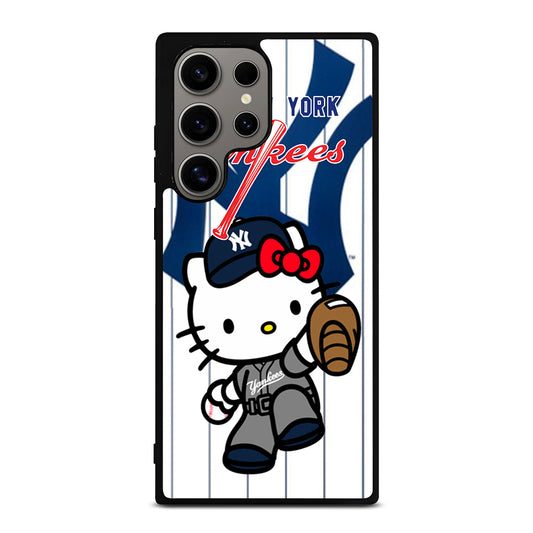 HELLO KITTY NEW YORK YANKEES 3 Samsung Galaxy S24 Ultra Case Cover