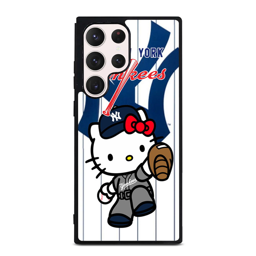 HELLO KITTY NEW YORK YANKEES 3 Samsung Galaxy S23 Ultra Case Cover