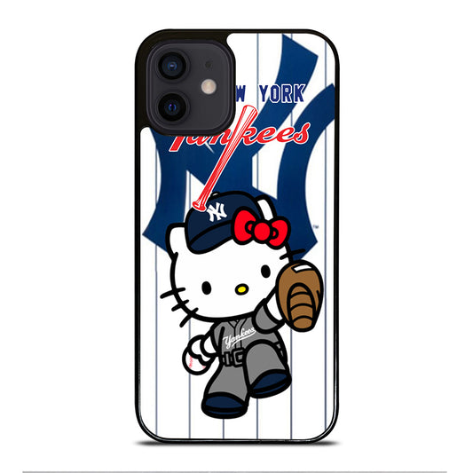 HELLO KITTY NEW YORK YANKEES 3 iPhone 12 Mini Case Cover