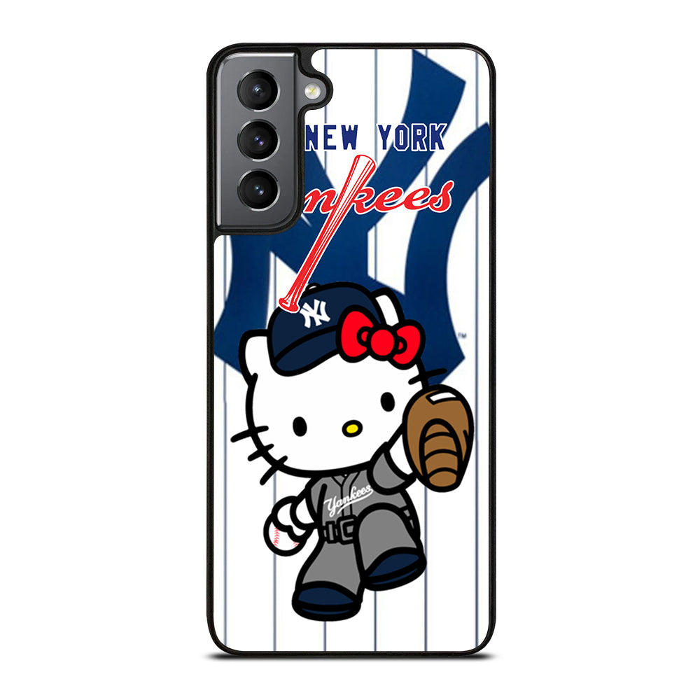 HELLO KITTY NEW YORK YANKEES 3 Samsung Galaxy S21 Plus Case Cover