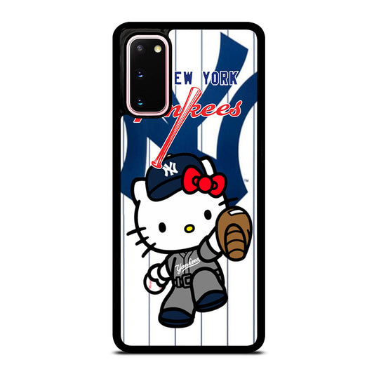 HELLO KITTY NEW YORK YANKEES 3 Samsung Galaxy S20 Case Cover