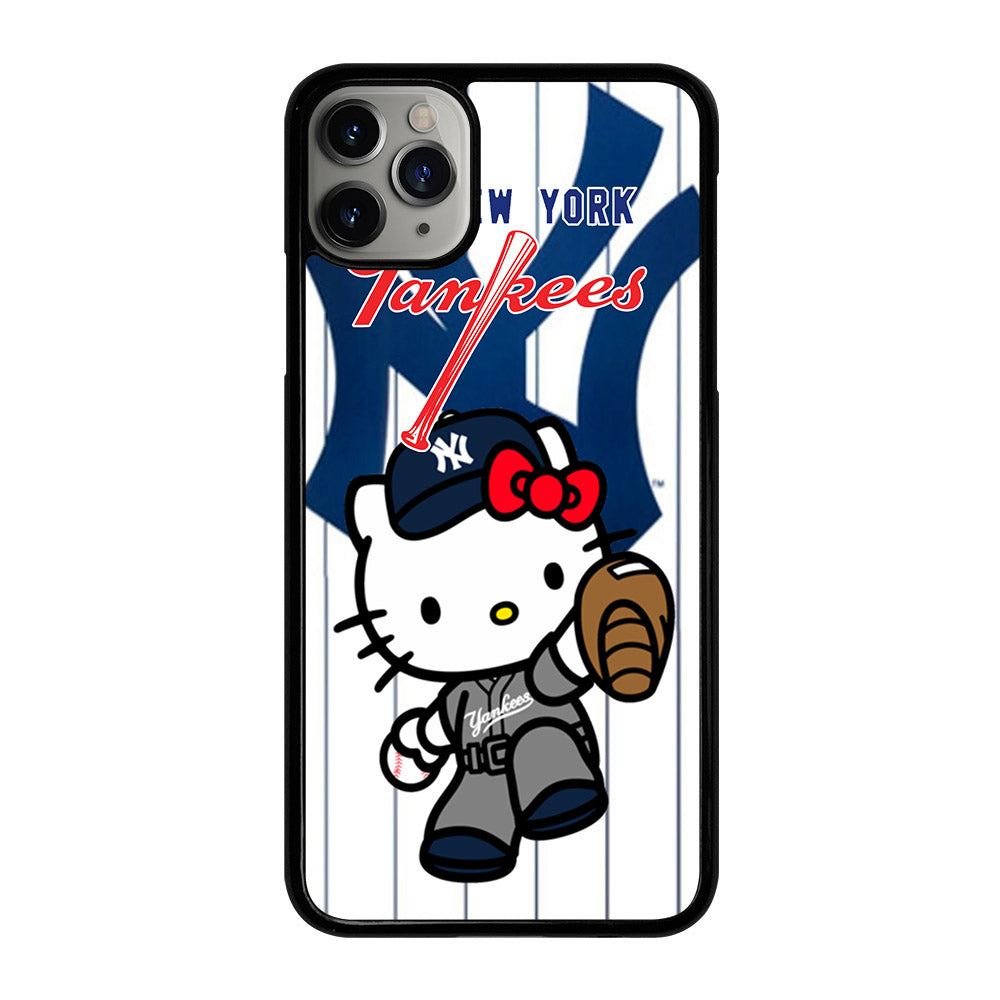 HELLO KITTY NEW YORK YANKEES 3 iPhone 11 Pro Max Case Cover