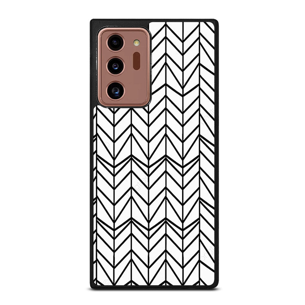 HERRINGBONE TRIANGLE PATTERN 2 Samsung Galaxy Note 20 Ultra Case Cover