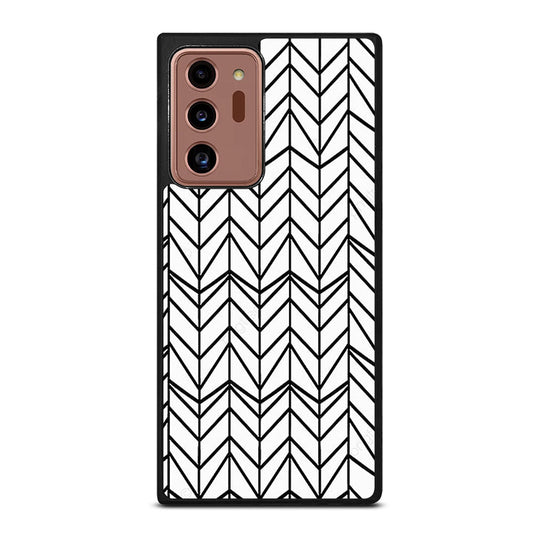 HERRINGBONE TRIANGLE PATTERN 2 Samsung Galaxy Note 20 Ultra Case Cover
