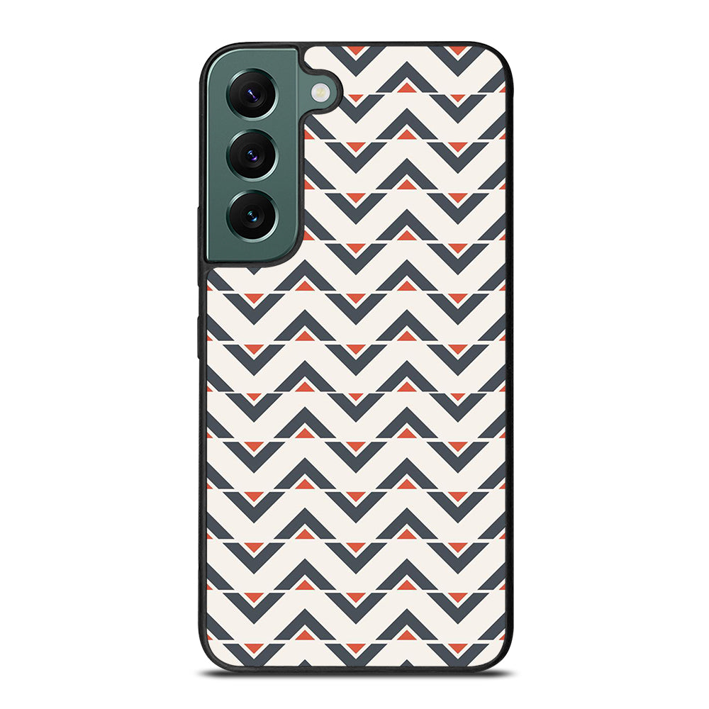 HERRINGBONE TRIANGLE PATTERN Samsung Galaxy S22 Case Cover