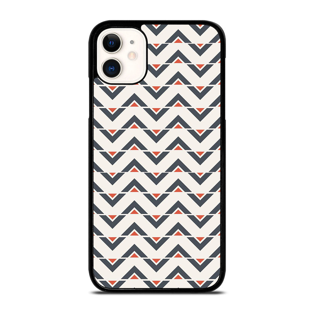 HERRINGBONE TRIANGLE PATTERN iPhone 11 Case Cover