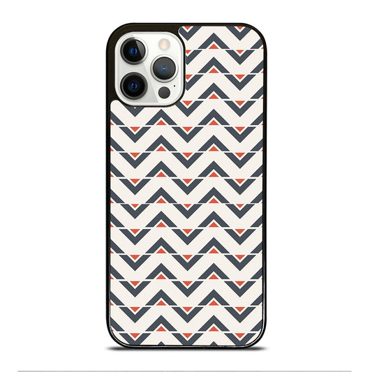 HERRINGBONE TRIANGLE PATTERN iPhone 12 Pro Case Cover