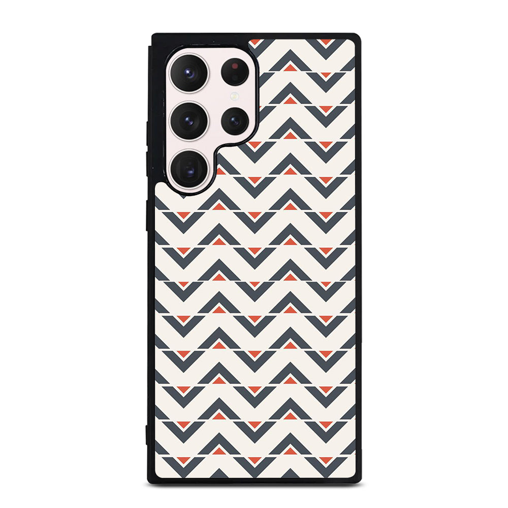HERRINGBONE TRIANGLE PATTERN Samsung Galaxy S23 Ultra Case Cover