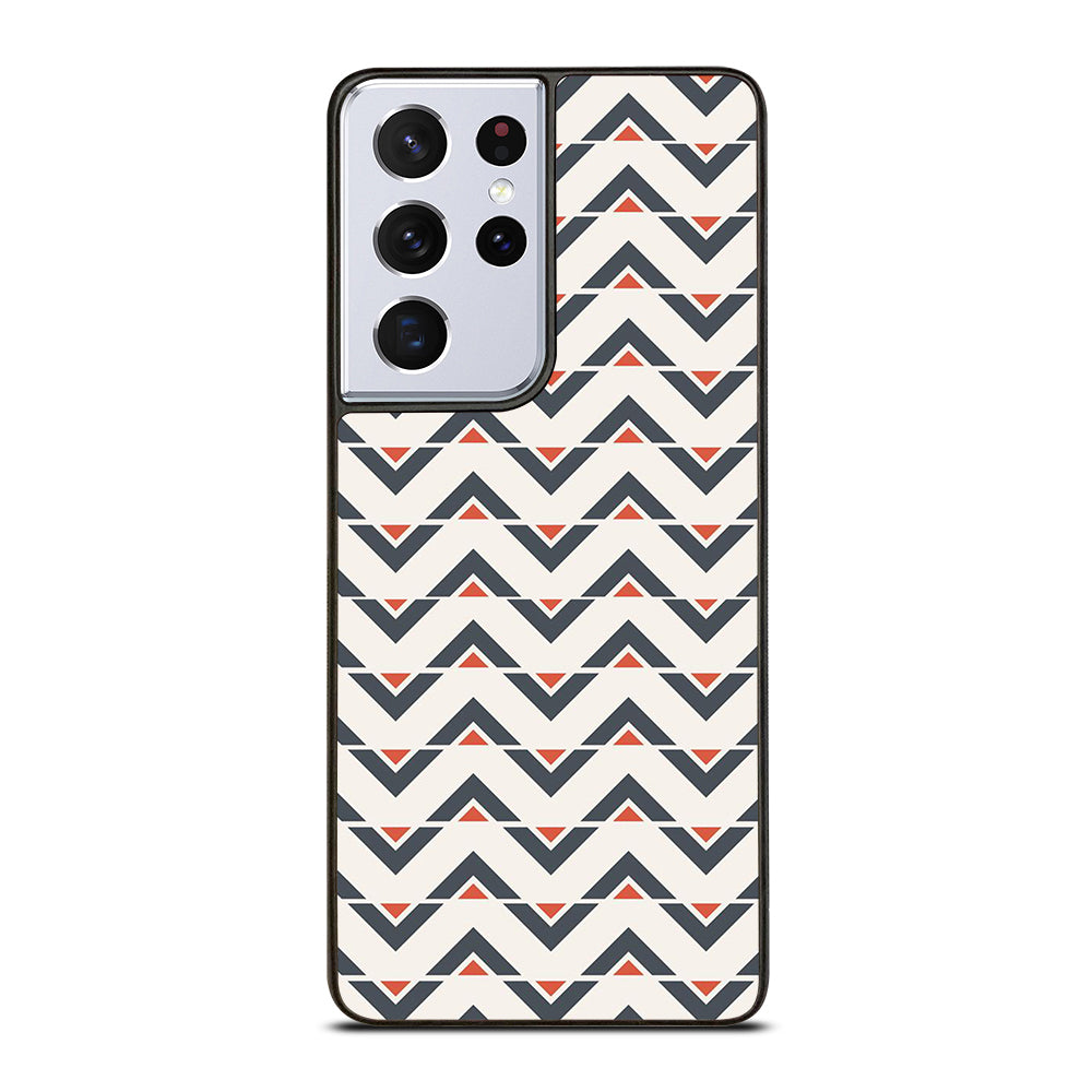 HERRINGBONE TRIANGLE PATTERN Samsung Galaxy S21 Ultra Case Cover