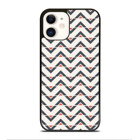 HERRINGBONE TRIANGLE PATTERN iPhone 12 Case Cover