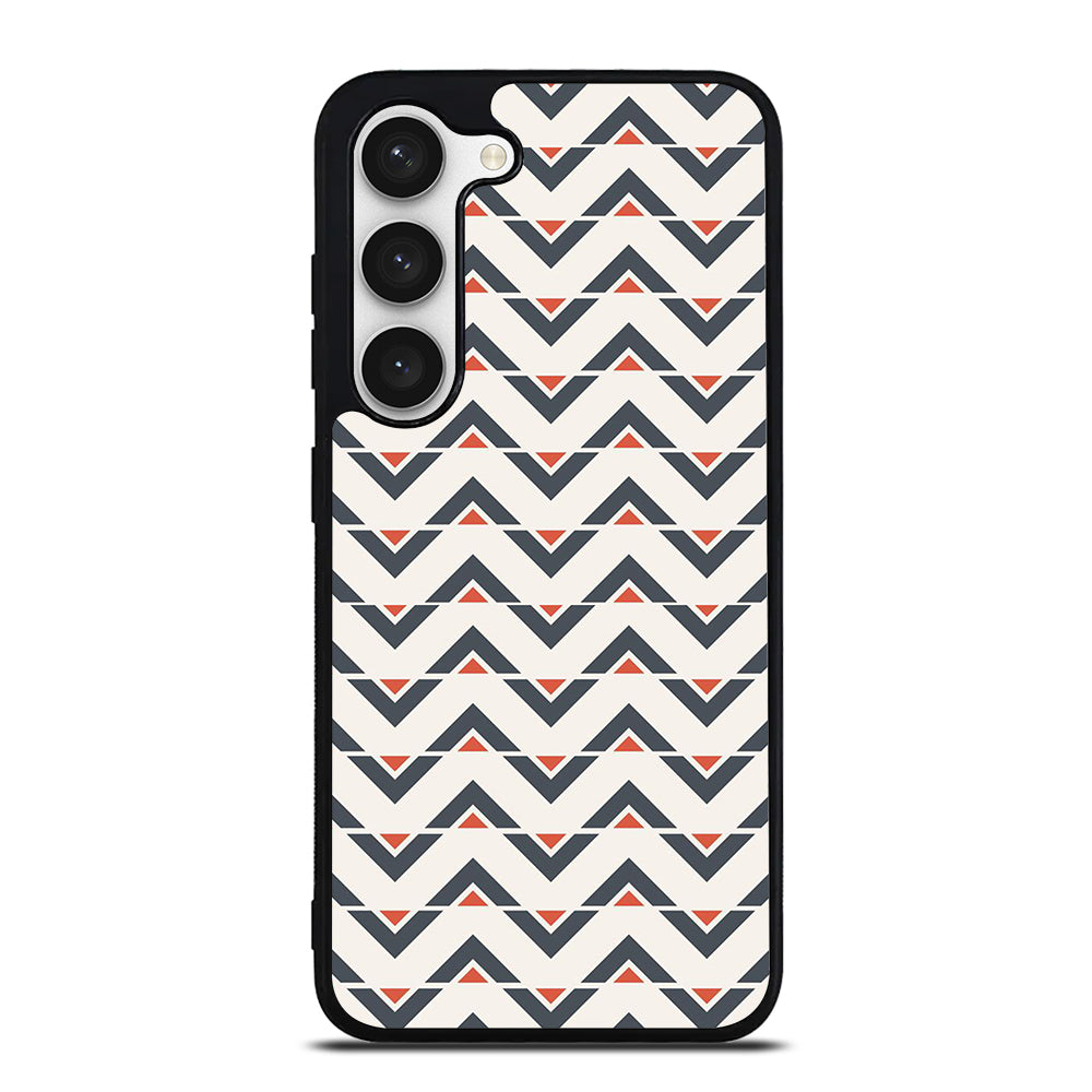 HERRINGBONE TRIANGLE PATTERN Samsung Galaxy S23 Case Cover