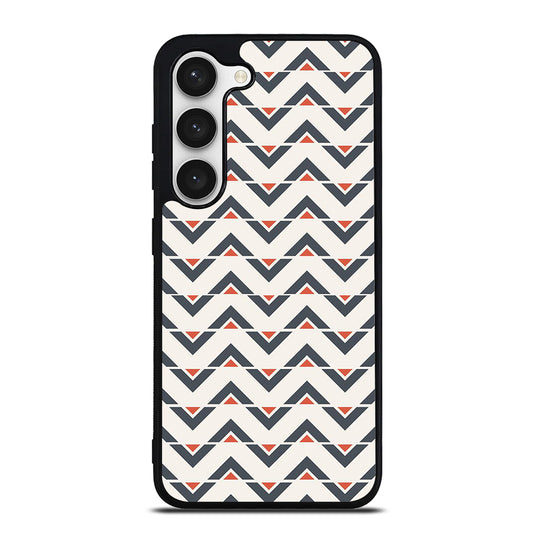 HERRINGBONE TRIANGLE PATTERN Samsung Galaxy S23 Case Cover
