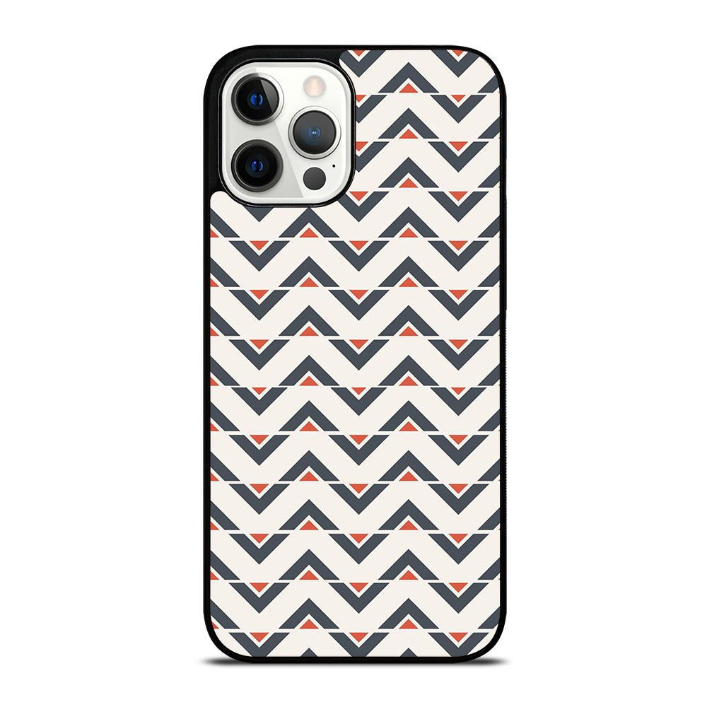 HERRINGBONE TRIANGLE PATTERN iPhone 12 Pro Max Case Cover