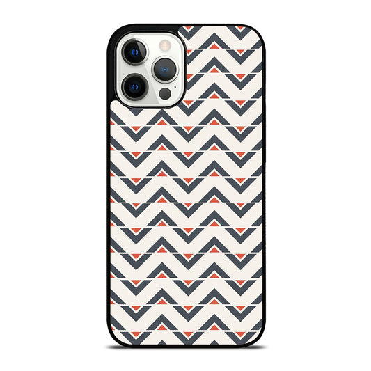 HERRINGBONE TRIANGLE PATTERN iPhone 12 Pro Max Case Cover