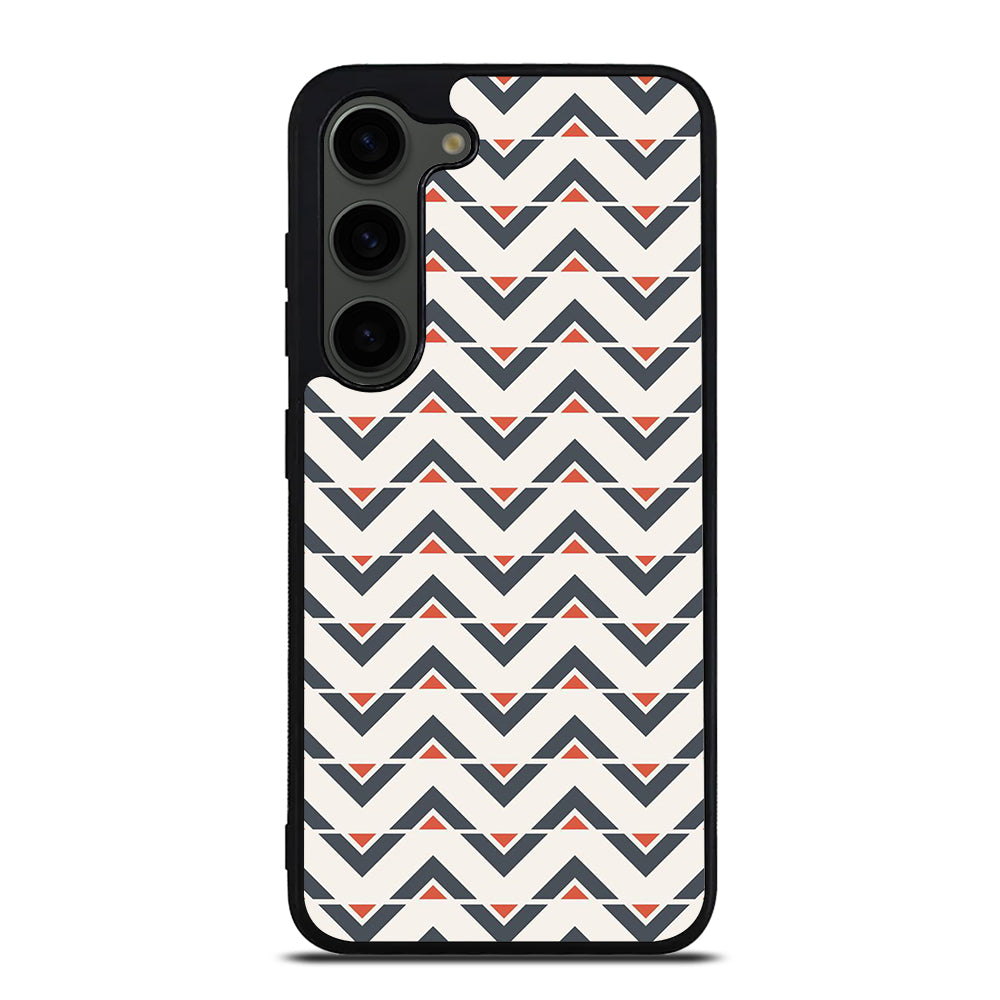 HERRINGBONE TRIANGLE PATTERN Samsung Galaxy S23 Plus Case Cover