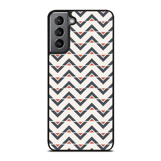 HERRINGBONE TRIANGLE PATTERN Samsung Galaxy S21 Plus Case Cover