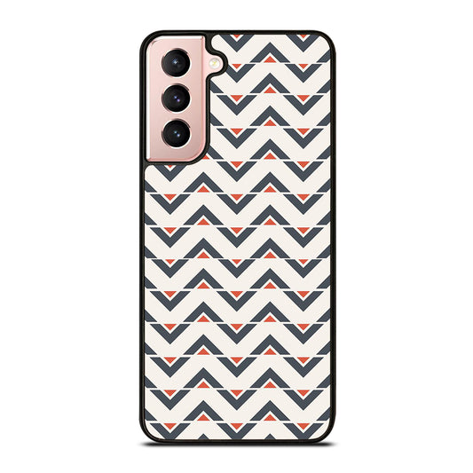 HERRINGBONE TRIANGLE PATTERN Samsung Galaxy S21 Case Cover