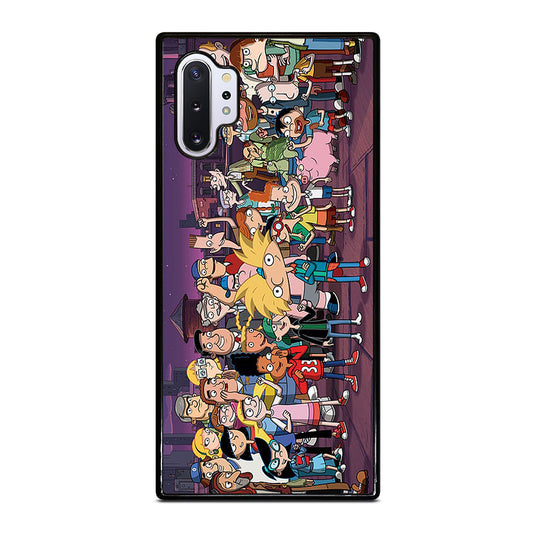HEY ARNOLD ALL CHARACTER Samsung Galaxy Note 10 Plus Case Cover