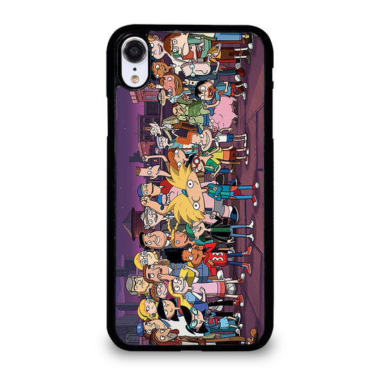 HEY ARNOLD ALL CHARACTER iPhone XR Case Cover